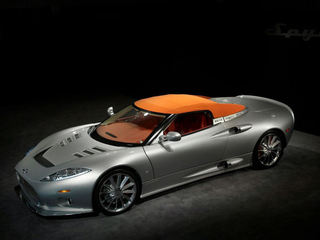 Illustration for article titled Spyker C8 Aileron Spyder: Extravagant Fighter Plane Goes Topless
